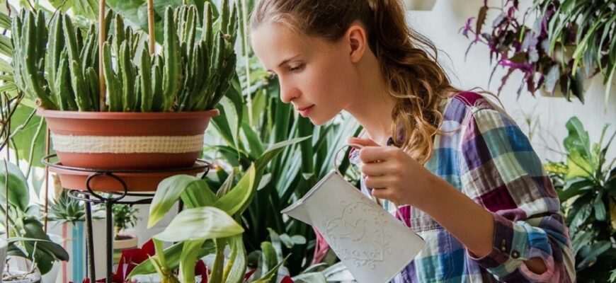 Забота о домашних растениях: простые способы ухаживать за комнатными растениями