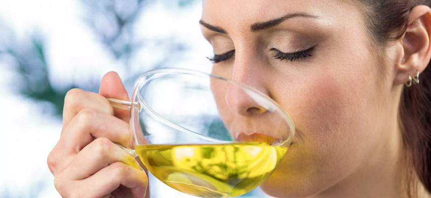 Зеленый чай – секрет женской красоты преимущества для кожи, волос и ногтей, рецепты масок и напитков